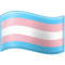 Transgender Flag emoji on Samsung